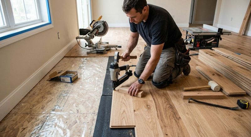 Hardwood Installation in Taylors, SC