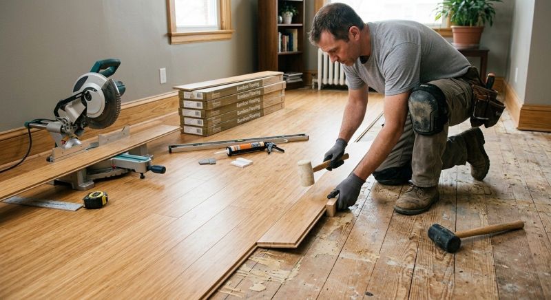 Bamboo Flooring Installation in Spartanburg, SC