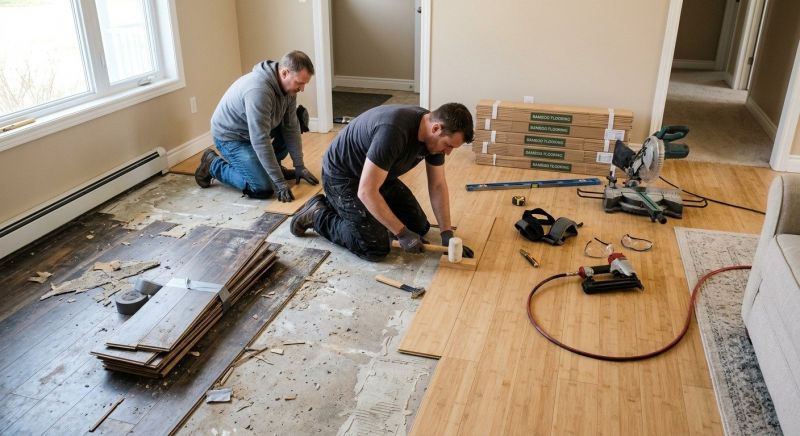 Bamboo Flooring Installation in Spartanburg, SC