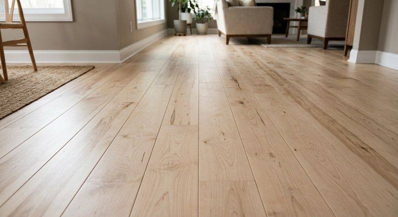 Birch Floor Installation in Spartanburg, SC