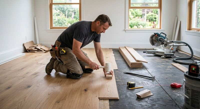 Hardwood Floor Installation in Boiling Springs, SC