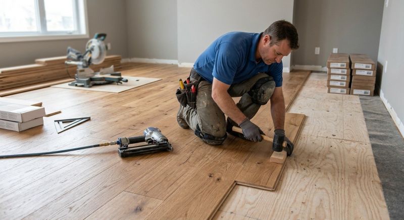 Hardwood Floor Installation in Chesnee, SC