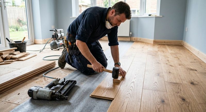 Hardwood Floor Installation in Fountain Inn, SC