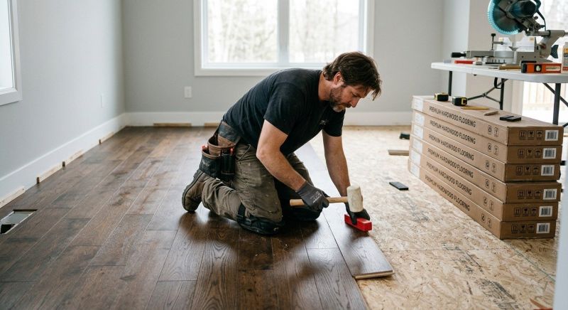 Hardwood Floor Installation in Landrum, SC
