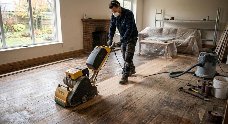 Hardwood Floor Renovation in Spartanburg, SC