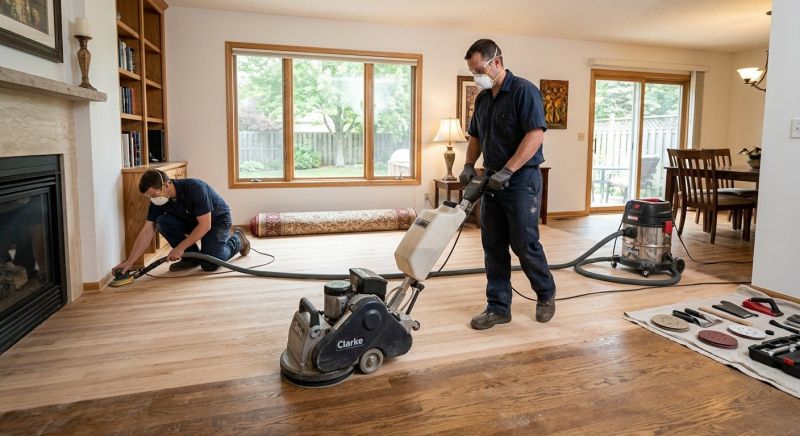 Hardwood Floor Renovation in Spartanburg, SC