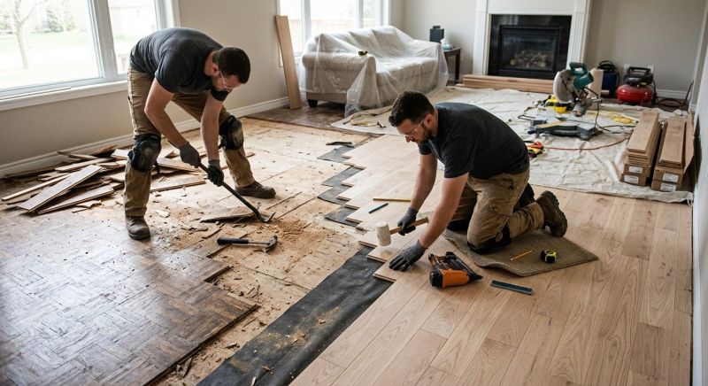 Hardwood Replacement in Tryon, NC
