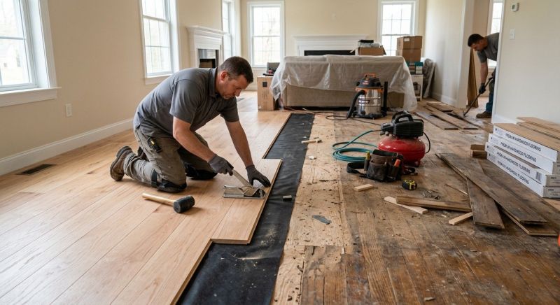 Hardwood Replacement in Tryon, NC