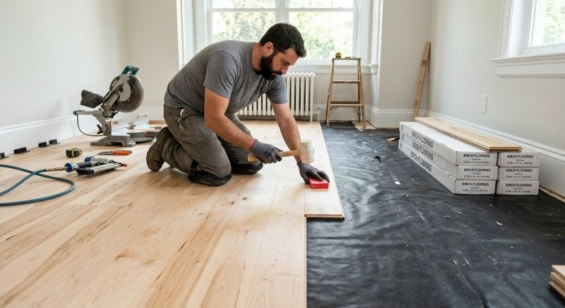 Maple Flooring Installation in Gaffney, SC