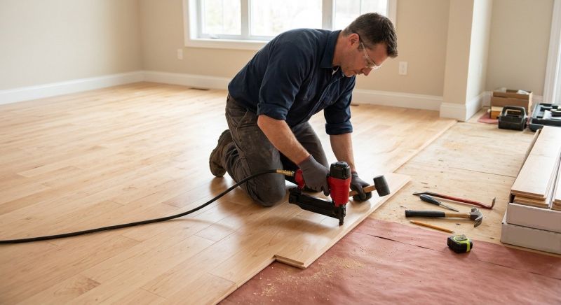 Maple Flooring Installation in Spartanburg, SC
