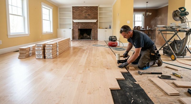 Maple Flooring Installation in Union, SC