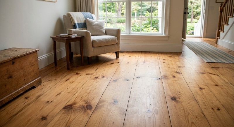 Pine Floor Installation in Spartanburg, SC
