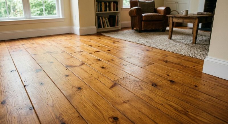Pine Floor Installation in Spartanburg, SC