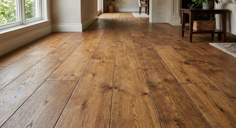 Wide Plank Floor Installation in Spartanburg, SC