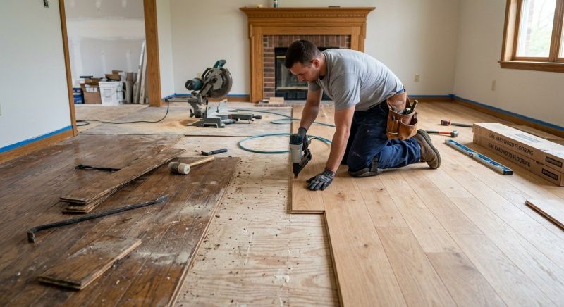 Wood Floor Replacement in Chesnee, SC