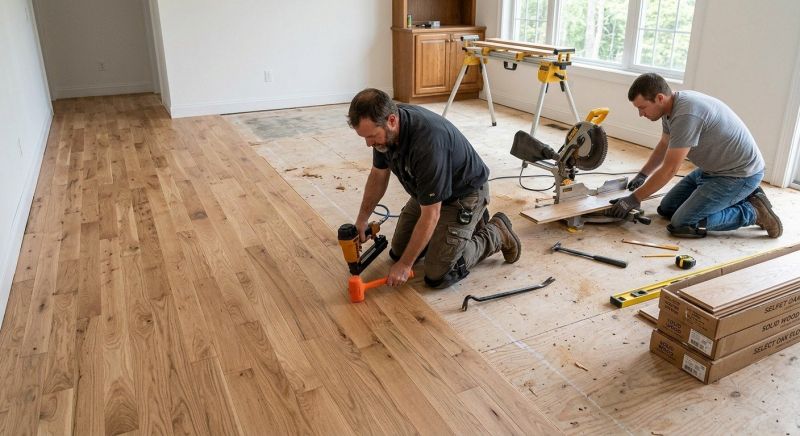 Wood Floor Replacement in Chesnee, SC