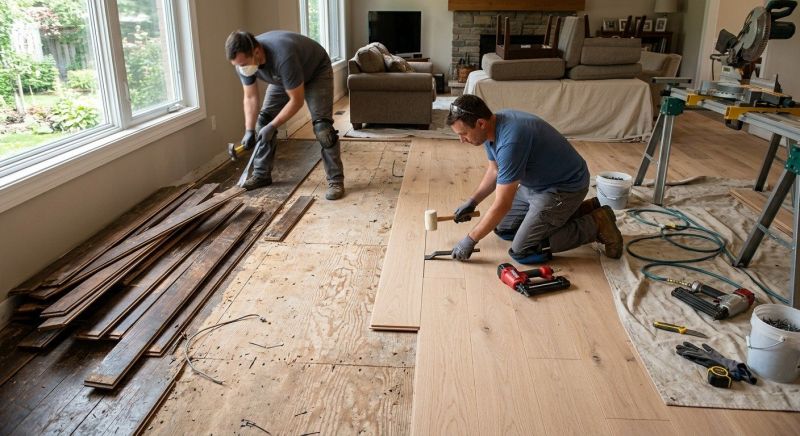 Wood Floor Replacement in Duncan, SC