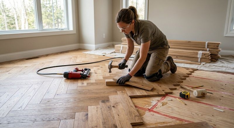 Wood Flooring Installation in Greenville, SC